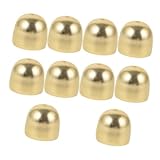 Christmas Iron Bells Small Xmas Bell Hanging Ornaments Decorative Hanging for Tree Decor Party Props DIY Craft Accessories 10 Pieces Pack