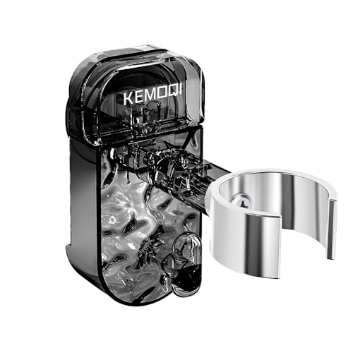 Dayinkes Hair Dryer Holder, No-Punch Rotating Hair Dryer Rack, Blow Dryer Holder Wall Mounted, Suction Cup Blow Dryer Holder, for Bathroom, for Bathrooms, Powder Rooms, Gyms