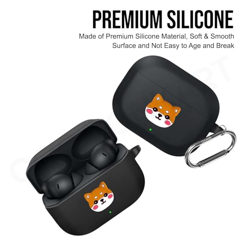 Image of Soft Silicone Case Cover Compatible for nord 3r (Sticker Shiba)