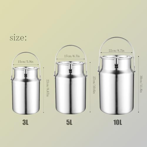Pot à lait d'exception en acier inoxydable avec anse renforcée - 3