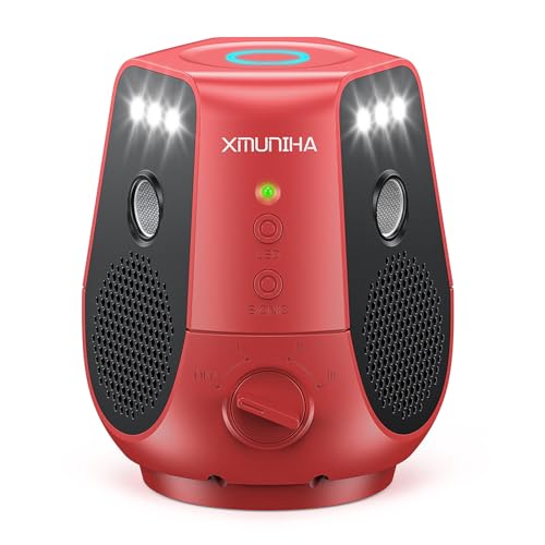 Image of Mouse Repellent Ultrasonic Plug in, 360 Ultrasonic Rodent Repellent with PIR Sensor & LED Strobe Light, 3 Modes Mice Repellent for Indoor, Electronic Pest Control Devices for Spider, Cockroach, Ant