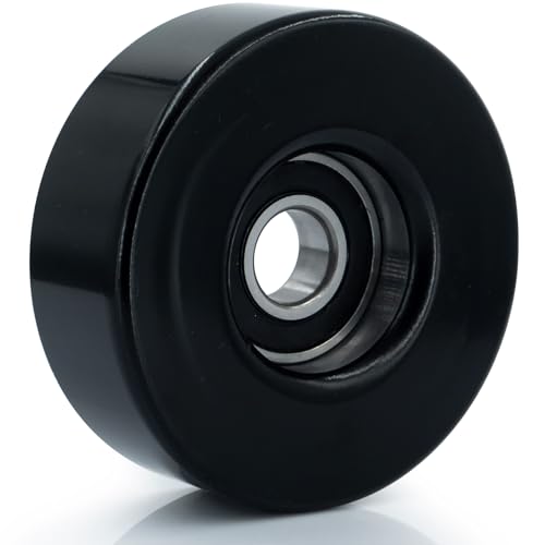 Belt Idler Pulley, 38001 Belt Tensioner Pulley Compatible with Select Ford, Toyota, GMC, Chevrolet, etc Models. Automotive Replacement Idler Pulleys by KeeRoarin