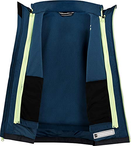 Image of Under Armour Boys' Westward 3-in-1 Jacket, Removable Quilted Liner & Hood, Windproof & Water Repellant