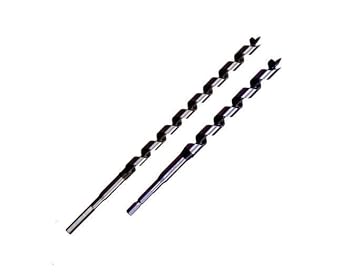 Wood Owl No. 600 24" Deep Cutting Combination Utility Ship Auger Boring Bits Single Flute Single Spur 7/16" x 24" 06104