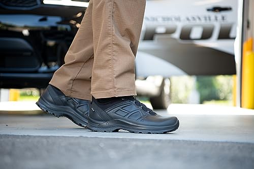 HAIX Black Eagle Tactical 2.1 GTX Low Shoes - Waterproof Tactical Shoes, with Anti-Slip Sole, Shock Absorbing Technology, and Lightweight Design, Great As Police Shoes3