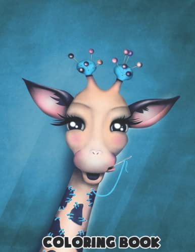 Coloring Book: An Adult Coloring Book Featuring Beautiful Sea Animals, Tropical Fish, And Ocean Wildlife For Stress Relief And Relaxation ( Pin Cushion Giraffe Coloring Books )