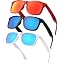 3pack-red+black/Blue+white/Blue