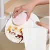 Dishwasher Detergent Sheets, Unscented Dishwashing Detergent, Dishwasher Pods Alternative, Double Cleaning Formula, Condensed, Concentrated, Large Size, 60 Loads Count, 30 Sheets, White