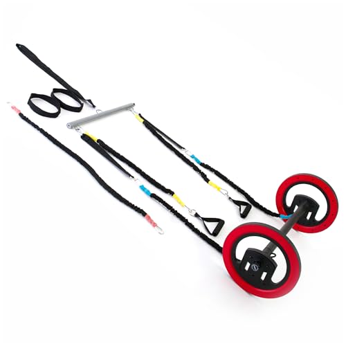 Trend Makers Pilates Wheel Digital Deluxe Adds an Anchor to Expand The Exercise Repertoire - Plus a Nutrition Guide and 15 Online Instructional Videos