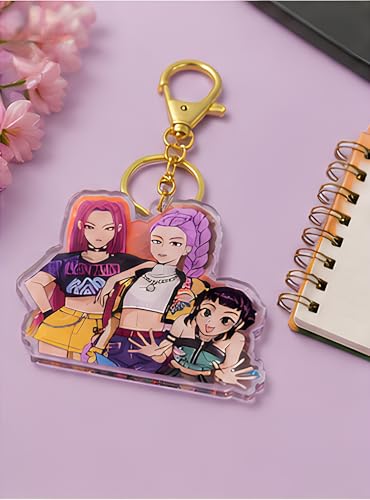 Image of Cute 3D Keychain | Keyring & Quirky Bag Charm | Hard Silicone, Unbreakable | Travel Essential | Kids Friendly | Strap & Bag Hook