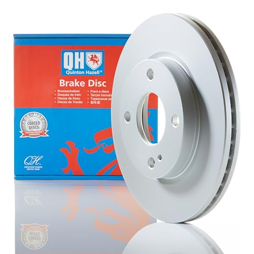 Quinton Hazell Brake Disc/Rotor | Single Disc | Front | 4 Bolt Holes | Internally Vented | BDC5781