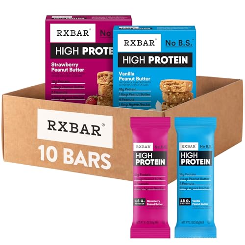 Image of RXBAR High Protein Bars, Gluten Free, Protein Snacks, Variety Pack (10 Bars)