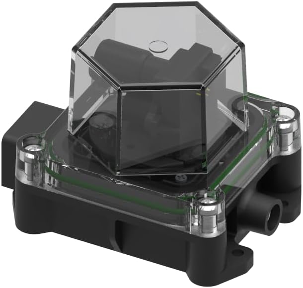 Benewake VLS-H5 Underwater 360 Degree 2D LiDAR Sensor, 5m Scanning Radius dToF Ranging Module Kit, IPX8 Waterproof LiDAR Scanner for Underwater SLAM, ROV Navigation and Obstacle Avoidance