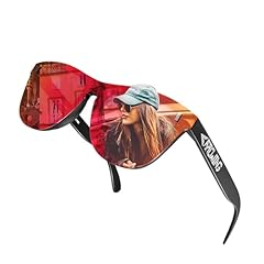 Black Frame/Red Lens