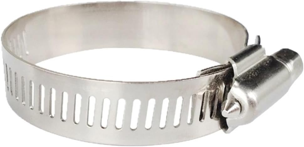 Stainless Steel Hose Clamp Kit, Adjustable Worm Drive Fuel Line Clamps,13,19mm 10pcs