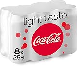 Coca-Cola Light Canette 8 x 25 cl