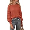 PRETTYGARDEN Women’s 2024 Winter Pullover Sweater Casual Long Sleeve Crewneck Loose Chunky Knit Jumper Tops Blouse