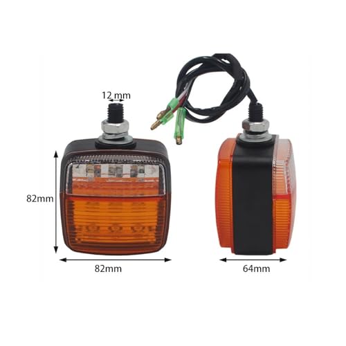 Indicateur de direction LED pour moto idéal pour les trajets de nuit