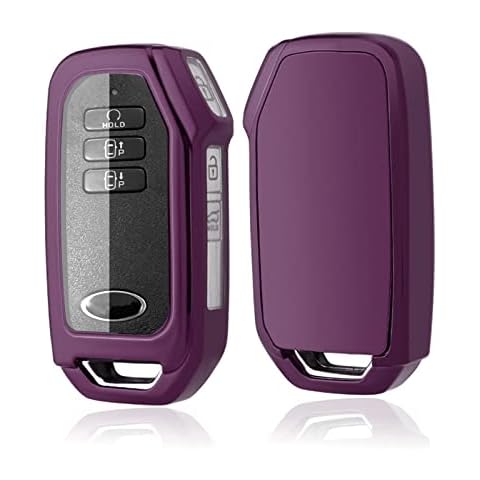 Ruiya Compatible with 2022 2023 Kia EV6 Key Cover, Car Key Case EV6 Key Case Protective Case Car Key Fob Cover TPU Silicone Car Key Case Car Remote Control Protective Case EV6 Accessories Cover