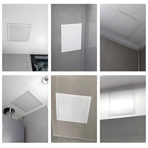 Trappe d'accès blanche en métal 550x850mm pour cloison sèche - 7