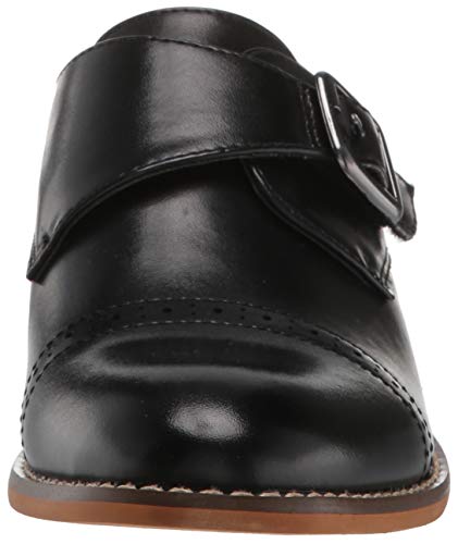 Stacy Adams Boy's Desmond Cap-Toe Monk Strap Loafer, Black, 6 M Us Big Kid #TOP1