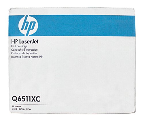 Toner HP Q6511XC noir cartouche anti bavure pour imprimante laser de bureau