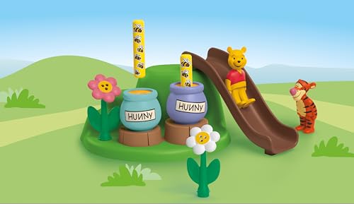 Juguetes para niños de 1 año PLAYMOBIL Winnie-Pooh jardín de abejas 4