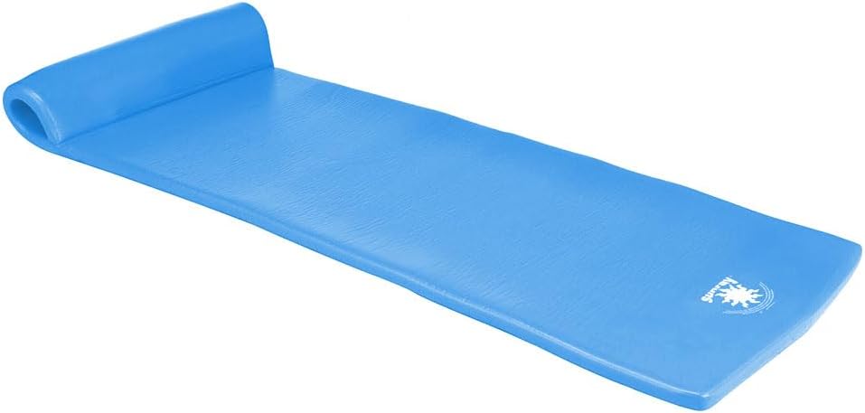 Texas Recreation Sunray Foam Pool Float, Marina Blue Marina Blue Sunray (1.25" Thick)