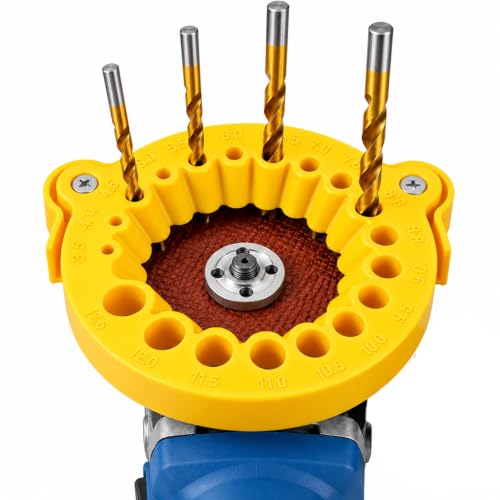 2 Pcs Drill Bit Sharpener Attachment