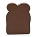 Kiibru Sliced Toast Squishy Jumbo Bread Scented Stressrelief Fidget Squishies Toy Collection (Chocolate)
