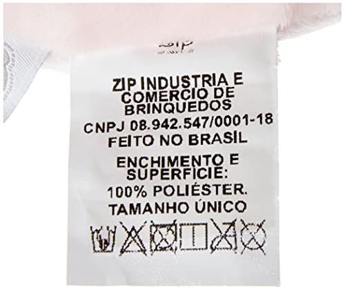 Travesseiro Urso, Zip, rosa bebê