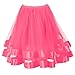 Topdress Women's 1950s Tutu Short Petticoat Skirt Crinoline Underskirt Slip
