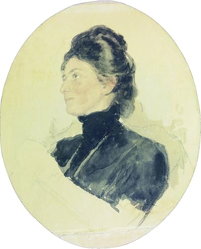 Tableau Portrait de Maria Chukovskaya Il'ya Repin pour Habiller un Mur Vide 60x90