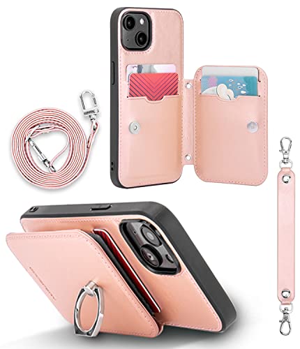 Étui iPhone 14 avec porte-cartes magnétique GOOSPERY et protection renforcée