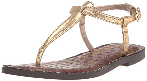 Sam Edelman I1477l1300 Sandalia para Mujer, Oro, 28.0 cm