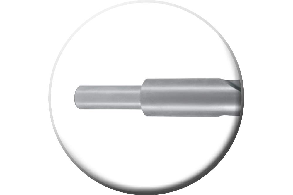 Close-up of Exact 38244 Drill Bit Shank