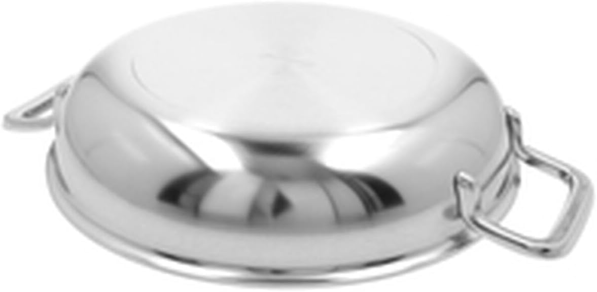 DEMEYERE Multifunction 7 24 cm Steel Frying pan with 2 Handles, Silver