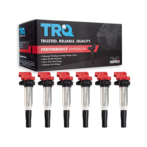 TRQ Ignition Coil Set Compatible with 01-21 BMW