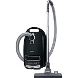 Miele S8310 Power Plus Cylinder Vacuum Cleaner, Obsidian Black