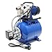 Produktbild Wiltec Hauswasserwerk 1200W 3400l/h Hauswasserautomat mit Druckschalter und Membrankessel 19l Druckkessel Gartenpumpe Wasserpumpe Brauchwasserpumpe Regenwasserpumpe