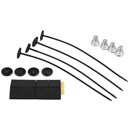 Universal Car Electric Fan Plastic Mount Kit Complete Mounting Kit