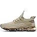 Kapsen Mens Running Shoes Air Cushion Tennis Walking Sneakers Casual Sport Gym Jogging Beige 7