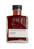 Strongwater Cherry Bitters (40 Servings) - Cherry Bitters for Cocktails, Made with Organic Tart & Bing Cherries - Spiced with Cinnamon - 3oz, 1 Pack