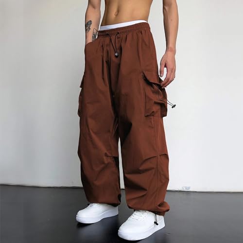Daygeve Calças de moletom masculinas 2024 fashion folgadas streetwear para meninos adolescentes mode