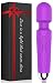 Upgraded Powerful Vibrate Wand Massager with 20 Magic Vibration Modes, Whisper Quiet, Waterproof, Handheld, Cordless for Neck Shoulder Back Body Massage, Sports Recovery & Muscle Aches(Purple)