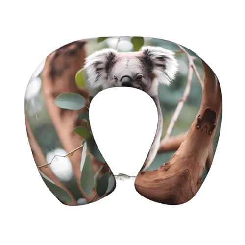 Almohada de viaje espuma viscoelástica tamaño ajustable miniatura 1