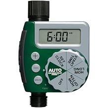 Orbit Programmable Digital Hose Watering Timer - 1 Outlet - Battery Powered - with LCD Screen - Built-in Rain Delay - Water-Resistant - 62061