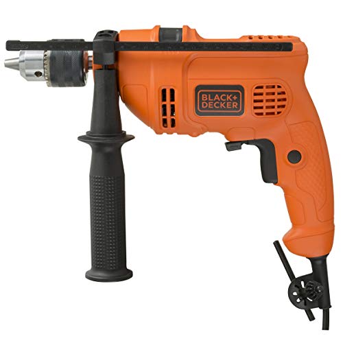BLACK+DECKER Furadeira de Impacto Velocidade Variável e Reversível de 1/2 Pol. (13mm) 560W 2.800 RPM