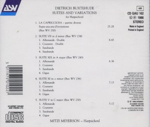 Suiten und Variationen F.Cemb.