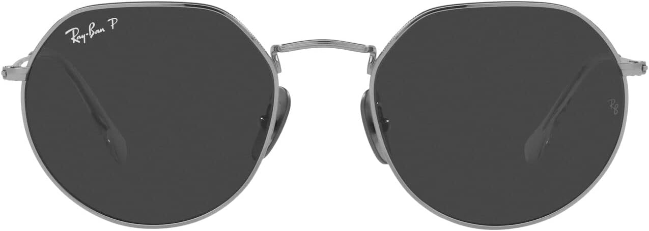Ray-Ban Junior Kids'RB8165 Jack Titanium Round Sunglasses